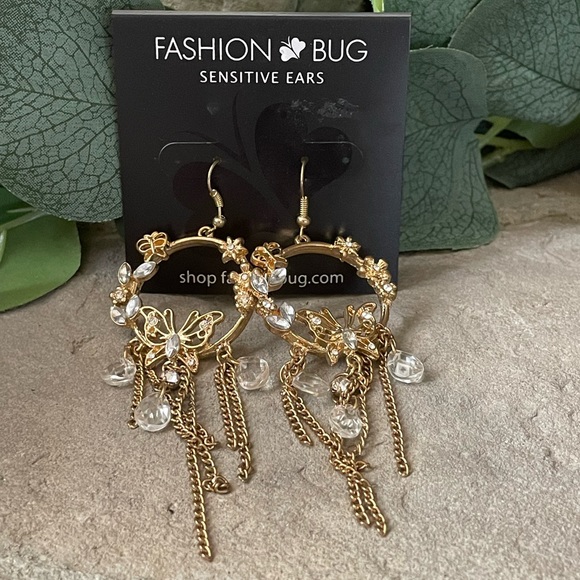 Fashion big butterfly dangles - Picture 2 of 3